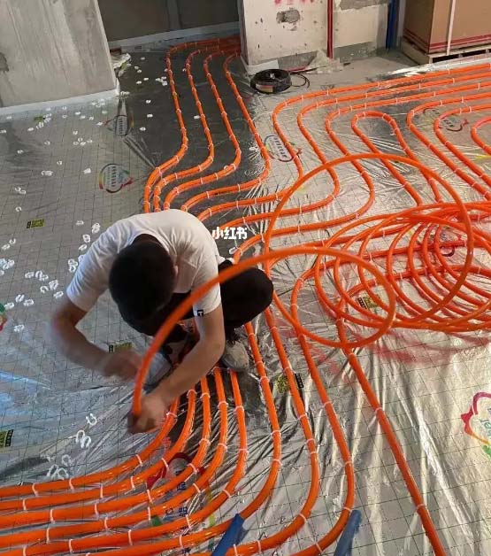 灞桥建筑辐射采暖系统设计概况